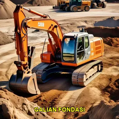 Galian Fondasi Jembatan Penghubung Desa di Klaten dengan Excavator